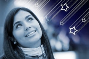 Падащата звезда е символ на сбъднати желания!